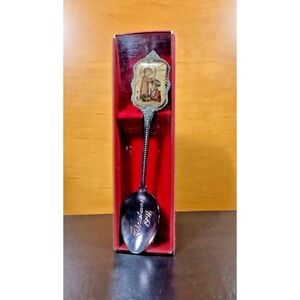 HUMMEL CHRISTMAS SILVER PLATED SPOON, 1991 LIMITED EDITION, W. GERMANY